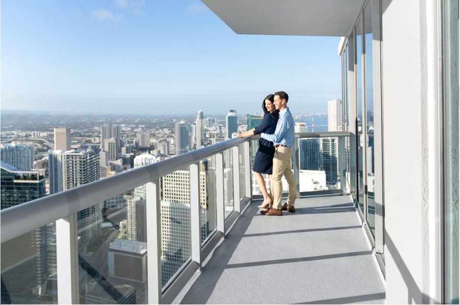 Panorama Tower — Balcony Views